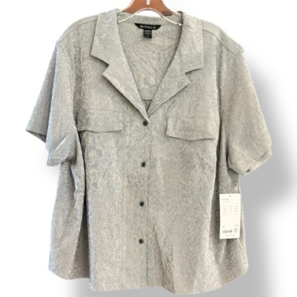 Athleta Echo Top 1X NWT